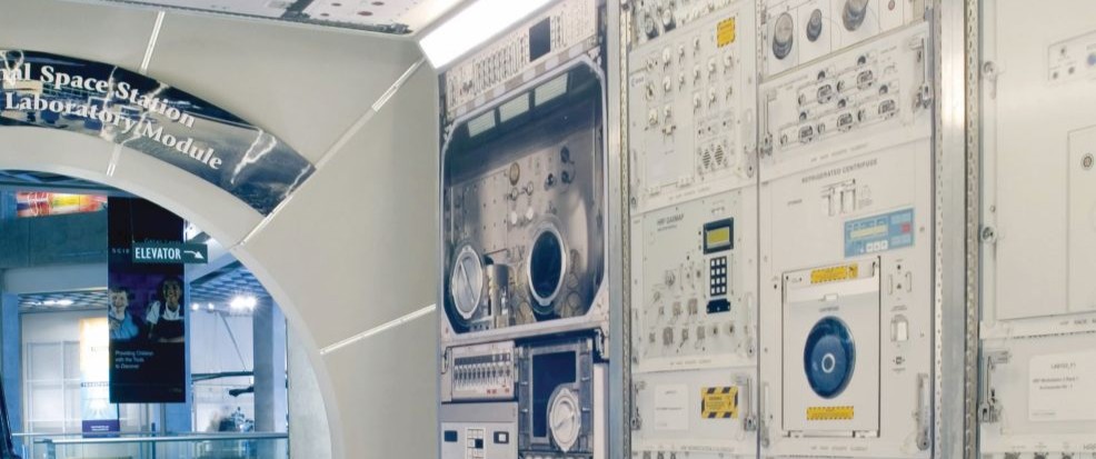 nasa destiny space module exhibit