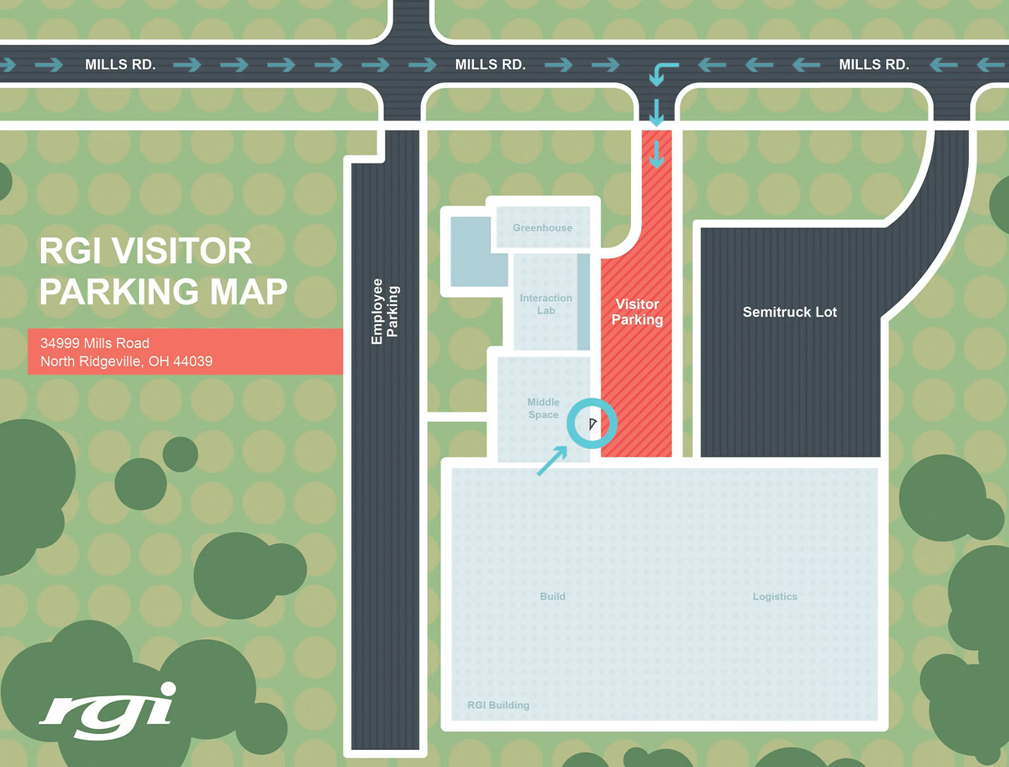 rgi visitor parking map